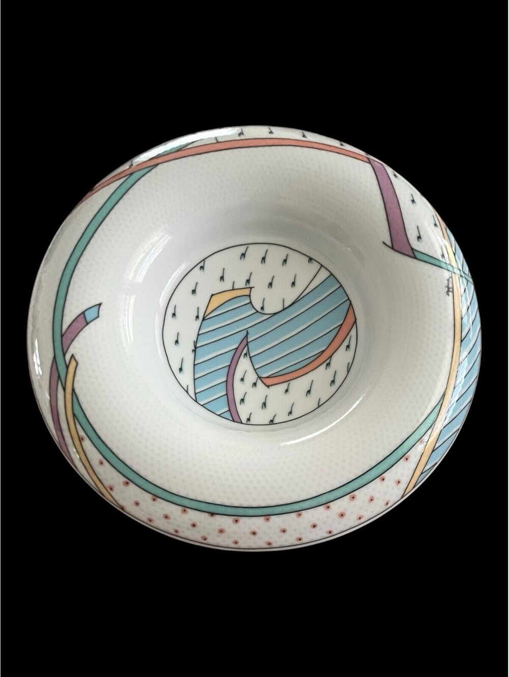 VNTG Rosenthal Century New Wave Fruit Bowl Tapio Wirkkala by Dorothy Hafner 12”